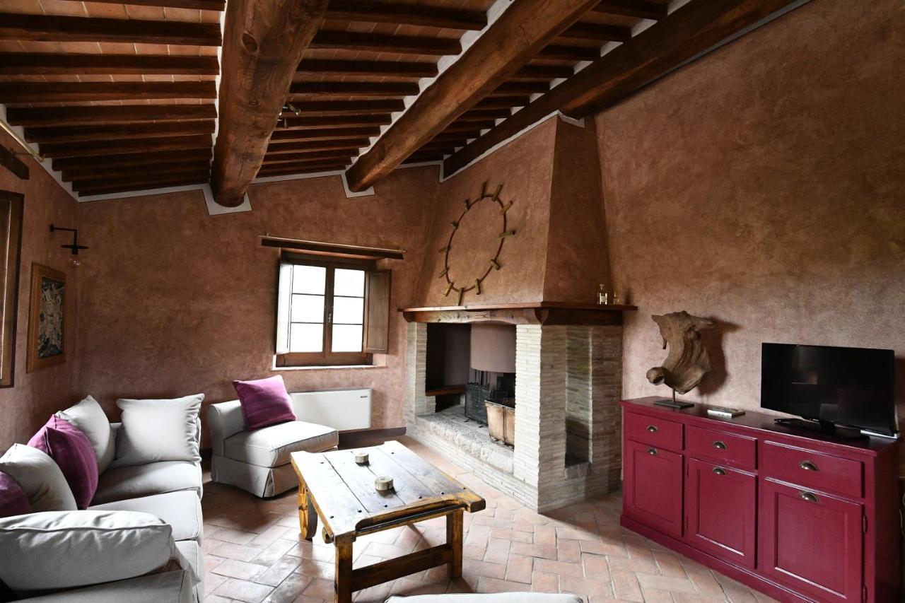 La Tana Del Bianconiglio Villa Castiglione dʼOrcia Dış mekan fotoğraf